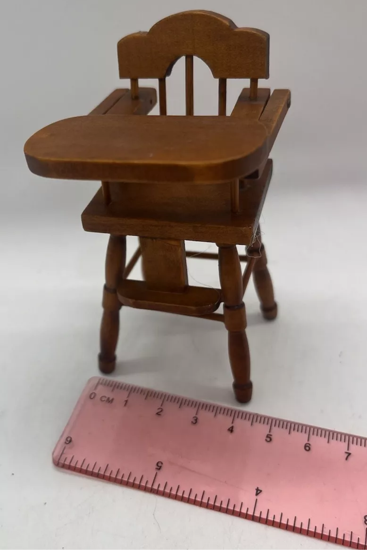 Dolls house highchair wooden
