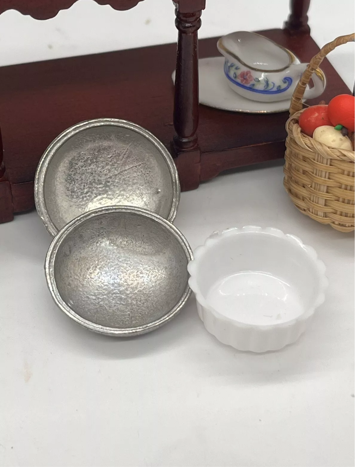 Dolls House Victorian kitchen dresser & all accessories