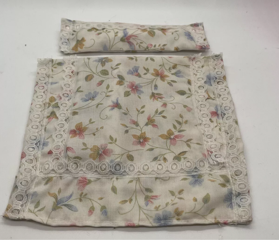 Dolls house bedding set handmade