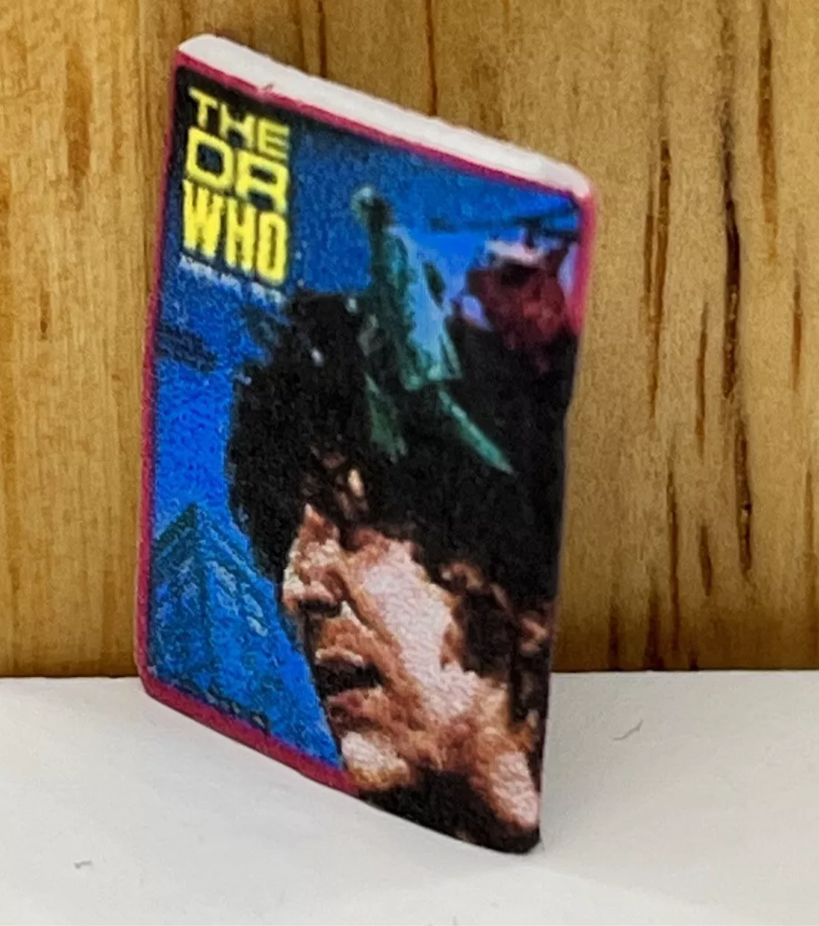 Dolls house Dr Who book (non opening) NEW