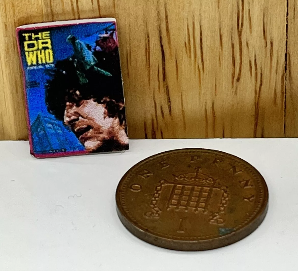 Dolls house Dr Who book (non opening) NEW