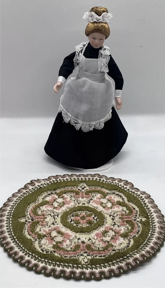 Dolls house plush rug 5 plus inches