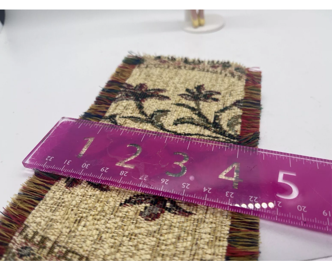 Dolls house rug medium 5 plus inch