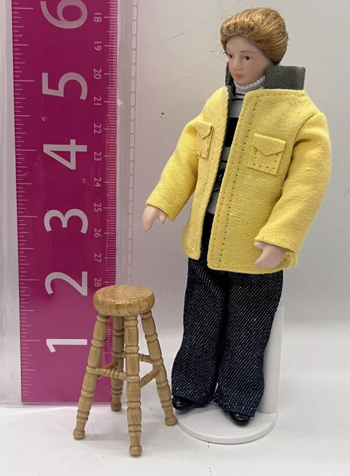 Dolls house tall stool. Pub bar breakfast island