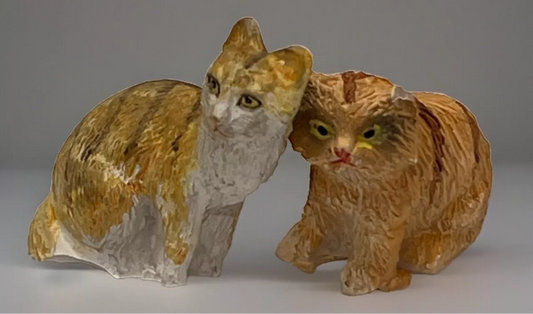 Dolls house cats resin  (reduced)