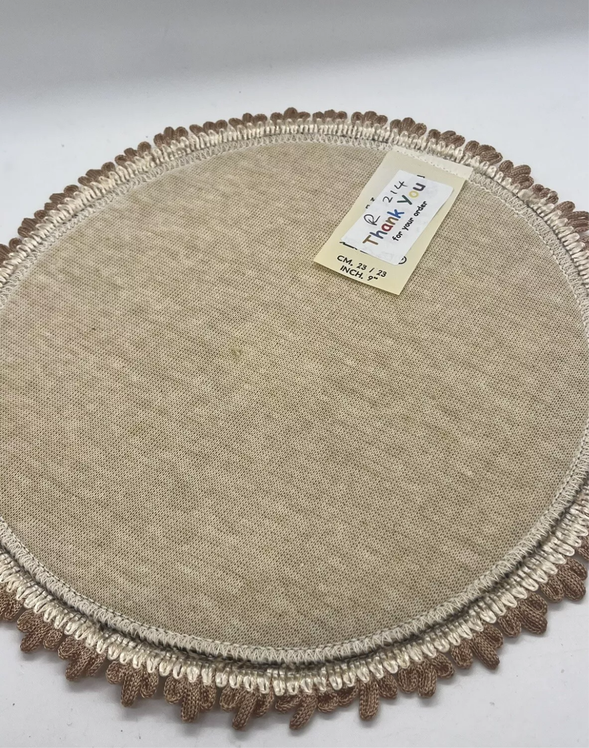 Dolls House large plush rug 9 Inch