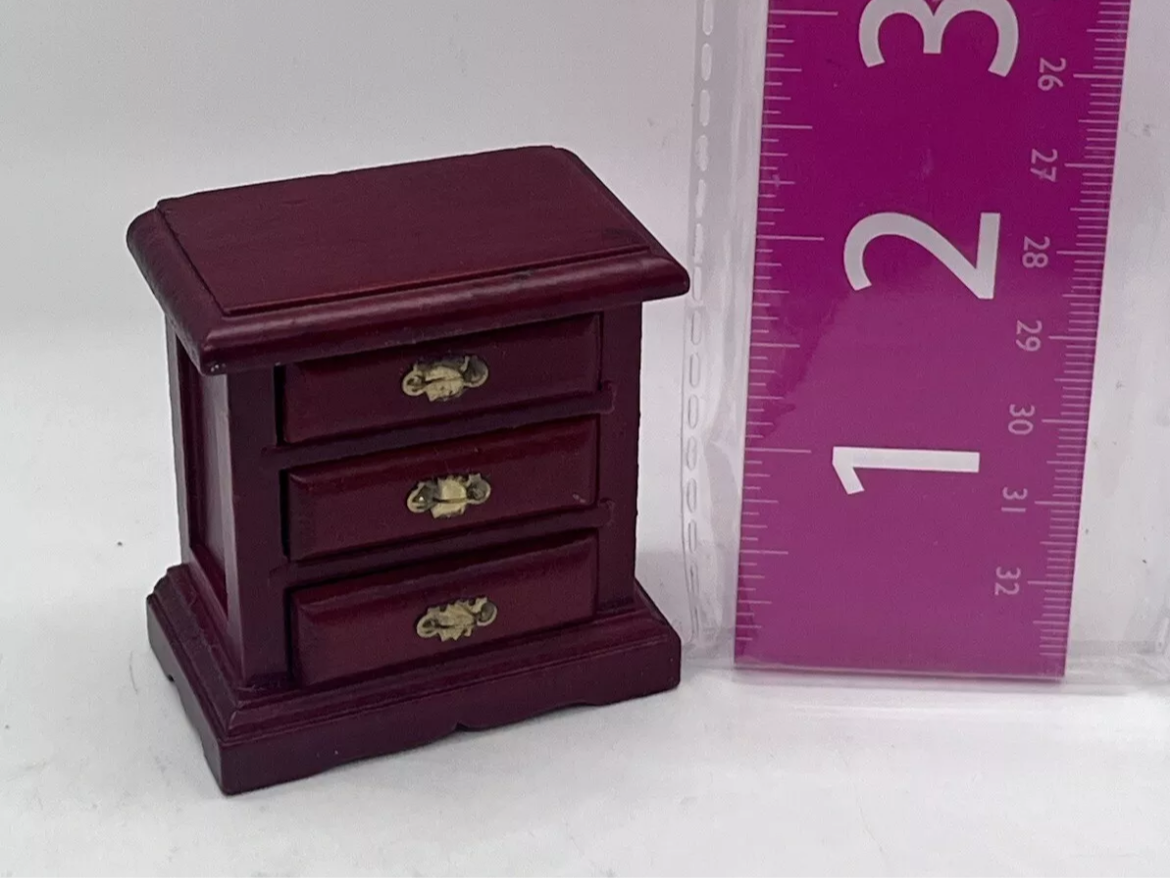Dolls house bedside cabinet