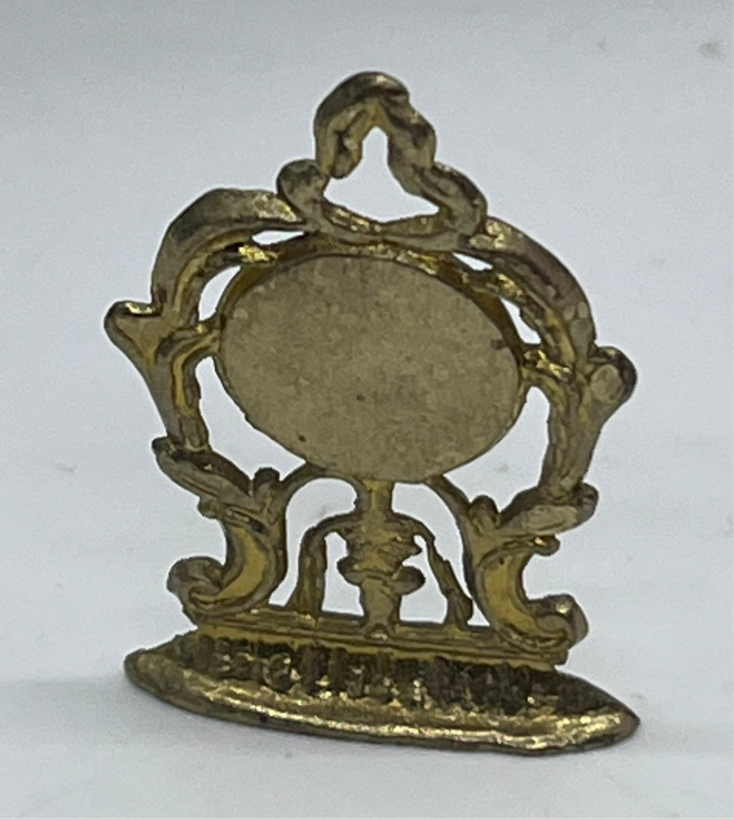 Dolls house victorian mantle clock