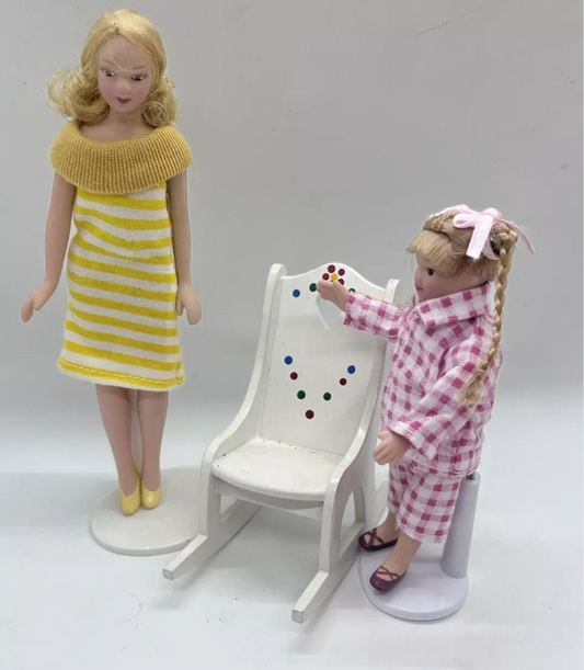 Dolls house rocking chair