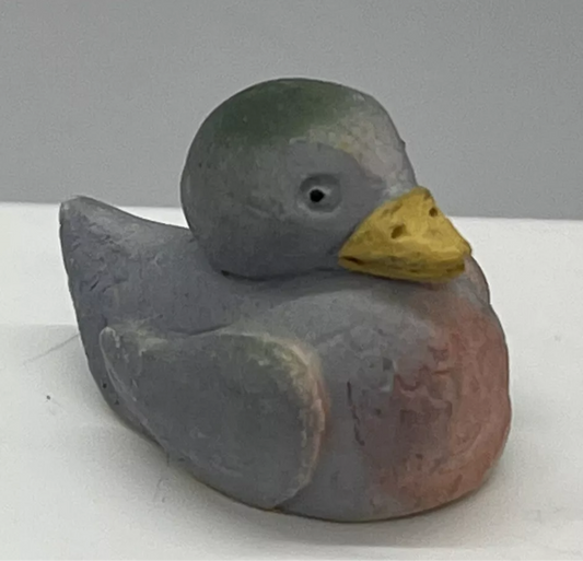 Dolls house handpainted Lammermuir design duck