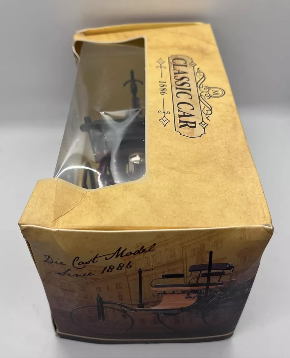 Dolls house new Victorian car in box