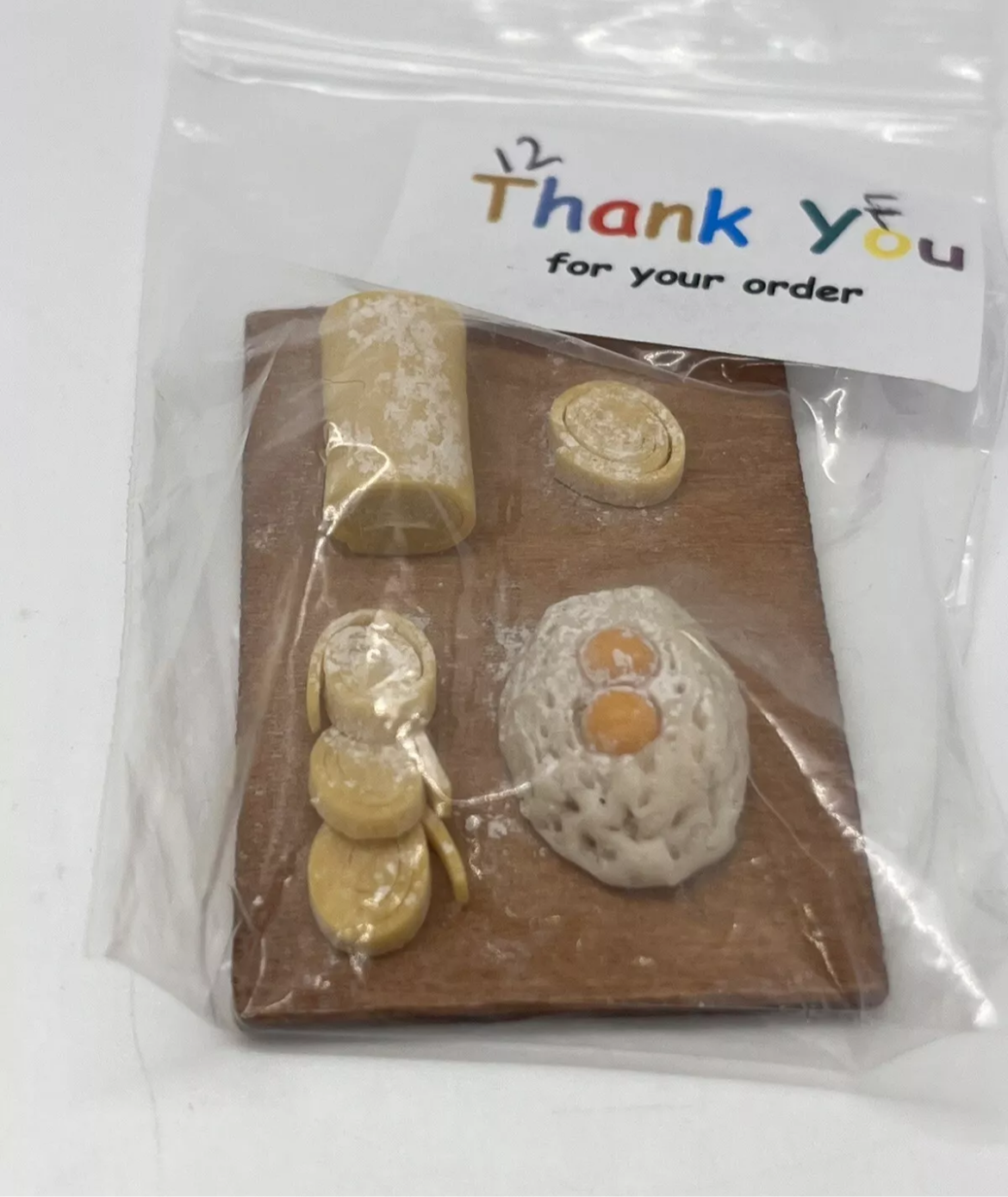 Dolls house pasta on board
