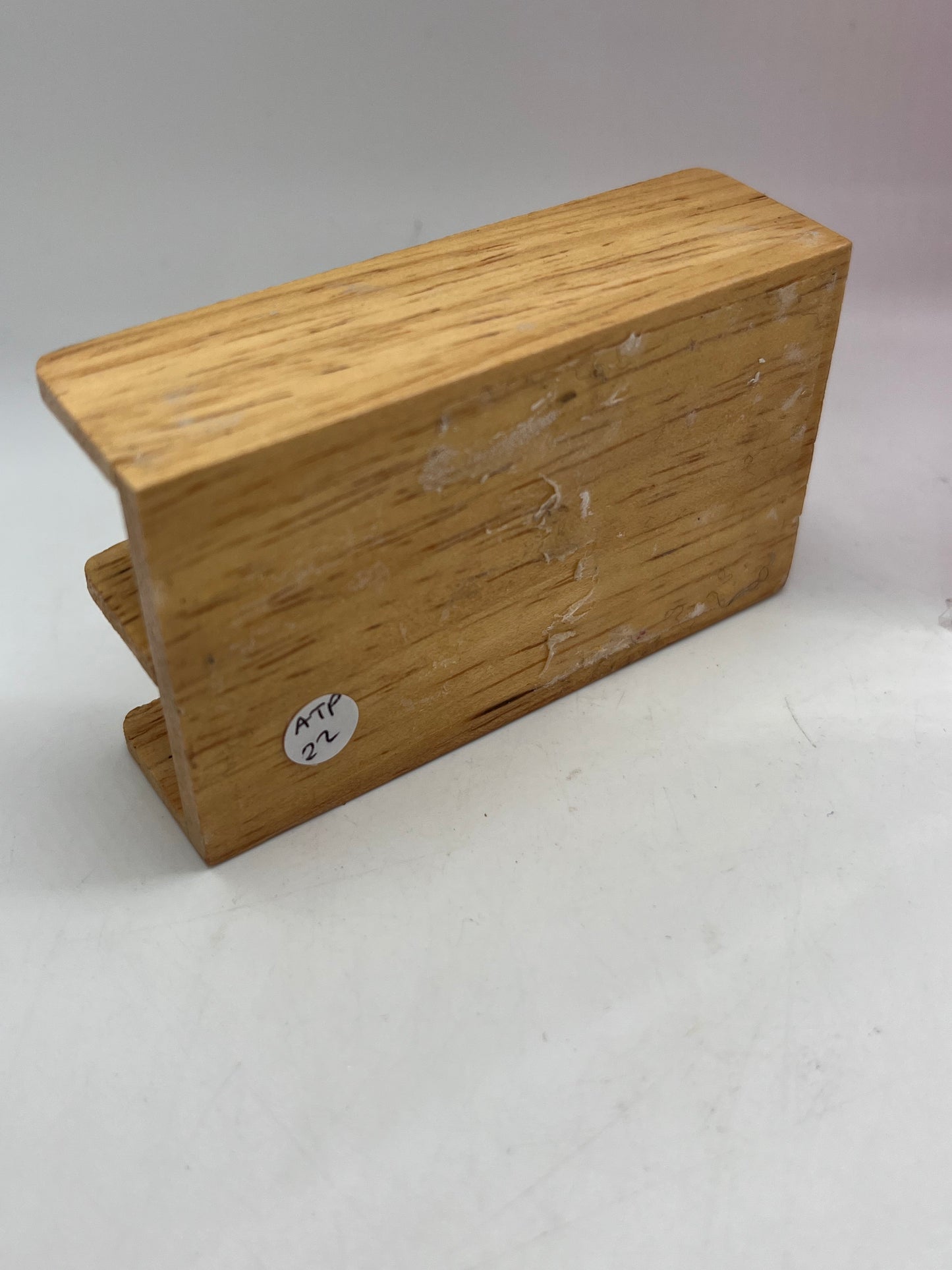 Dolls house wooden shelving unit