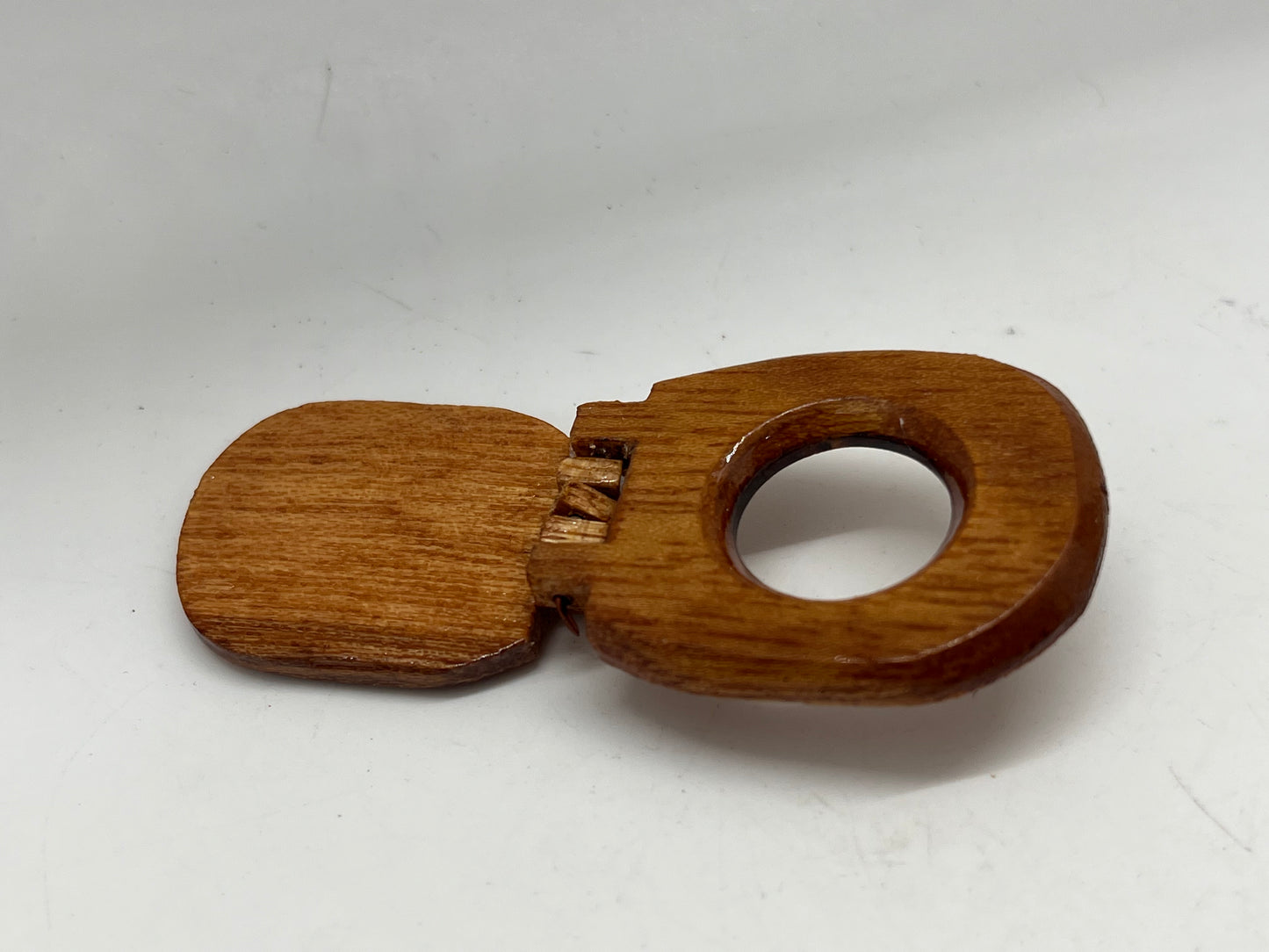 Dolls house wooden toilet seat