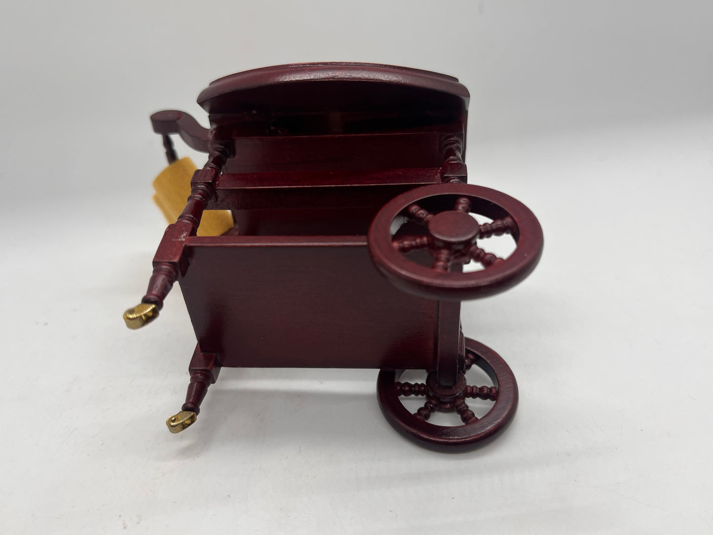 Dolls house gentleman’s trolly & all accessories