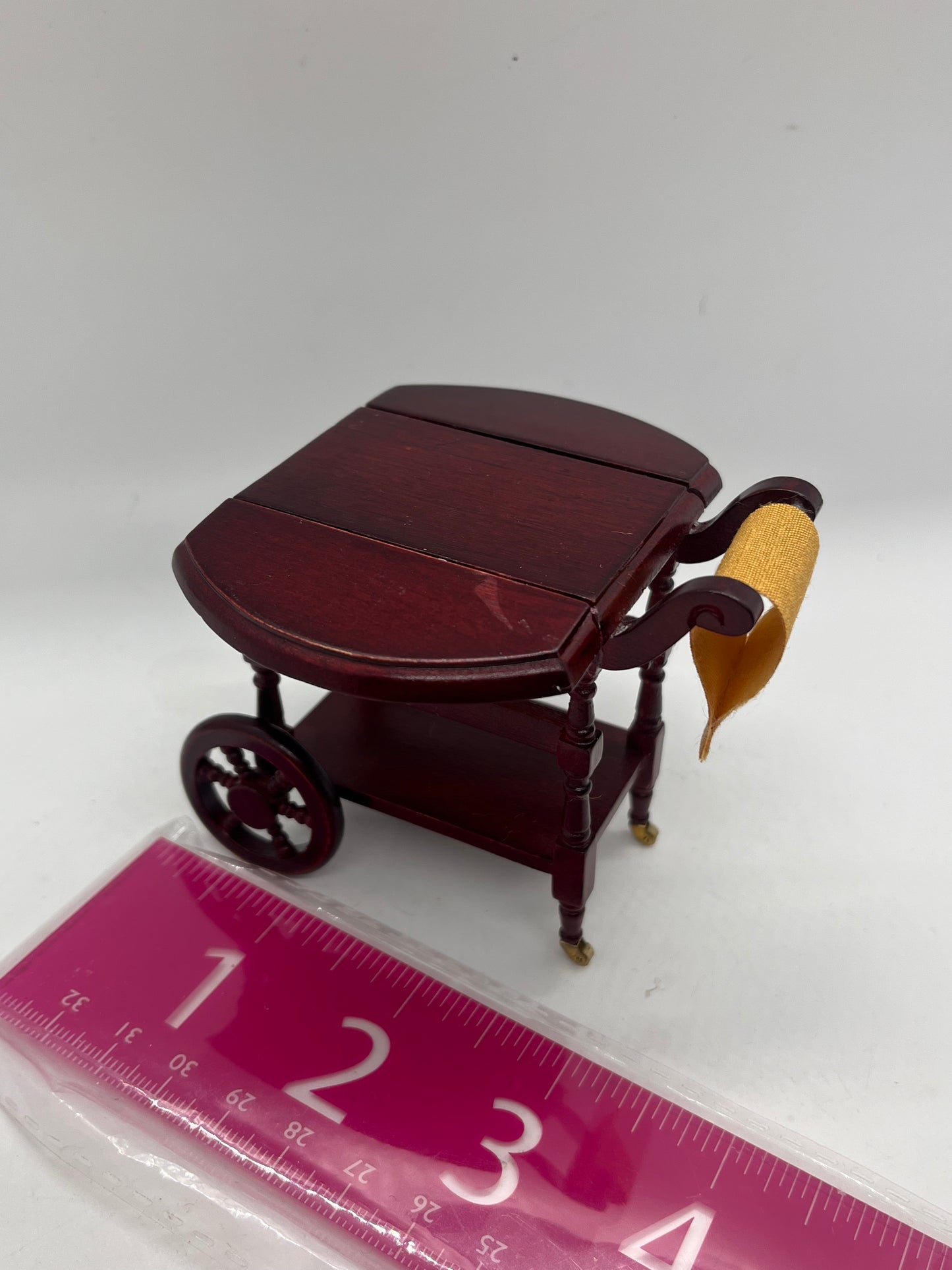Dolls house gentleman’s trolly & all accessories