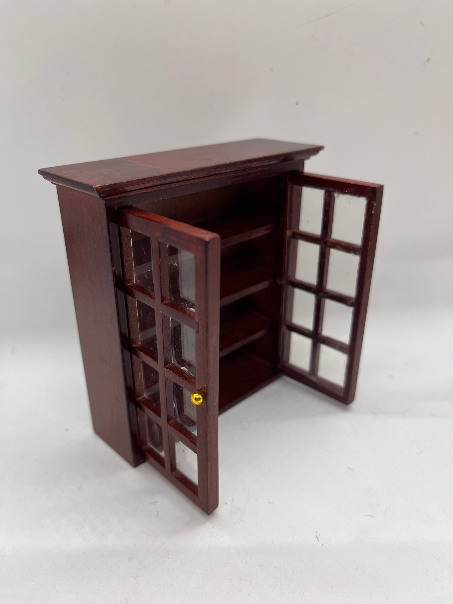 Dolls house wall cabinet