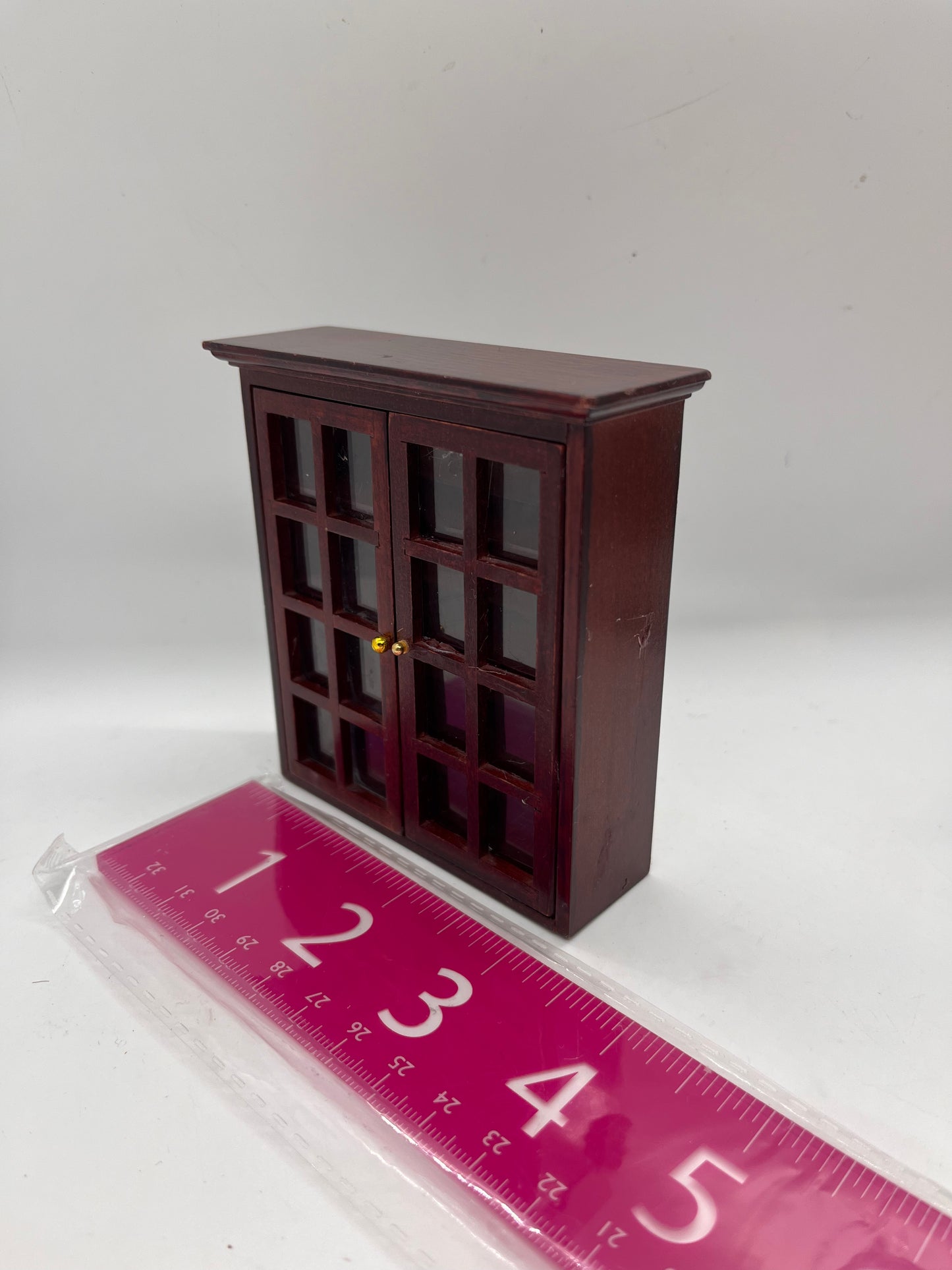 Dolls house wall cabinet