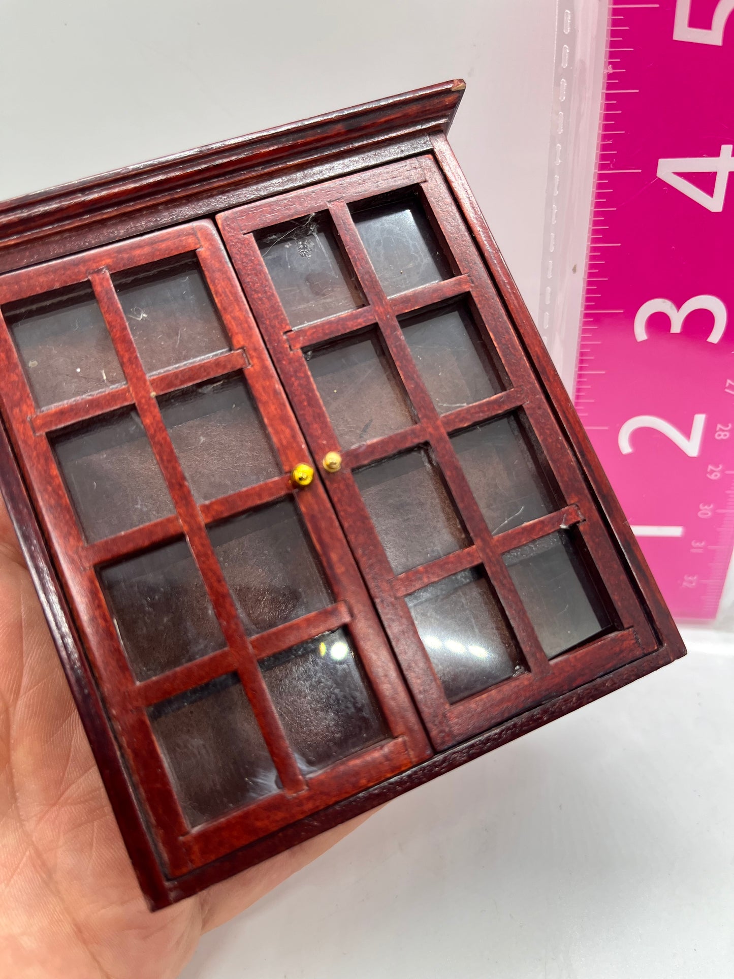 Dolls house wall cabinet