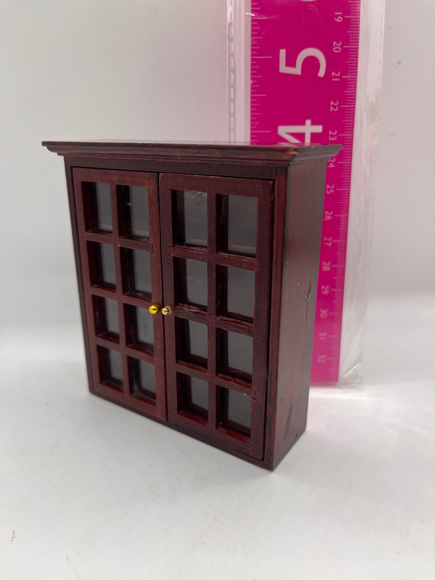 Dolls house wall cabinet
