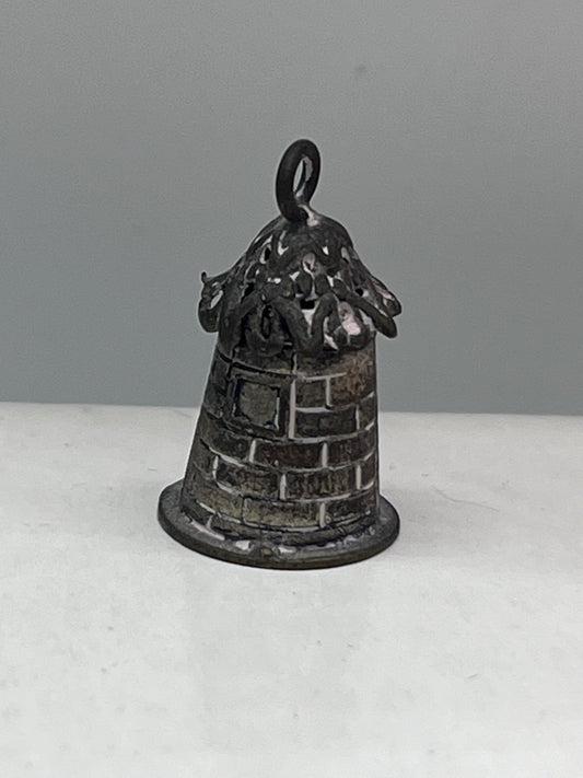 Dolls house ornamental metal hut Tudor house?