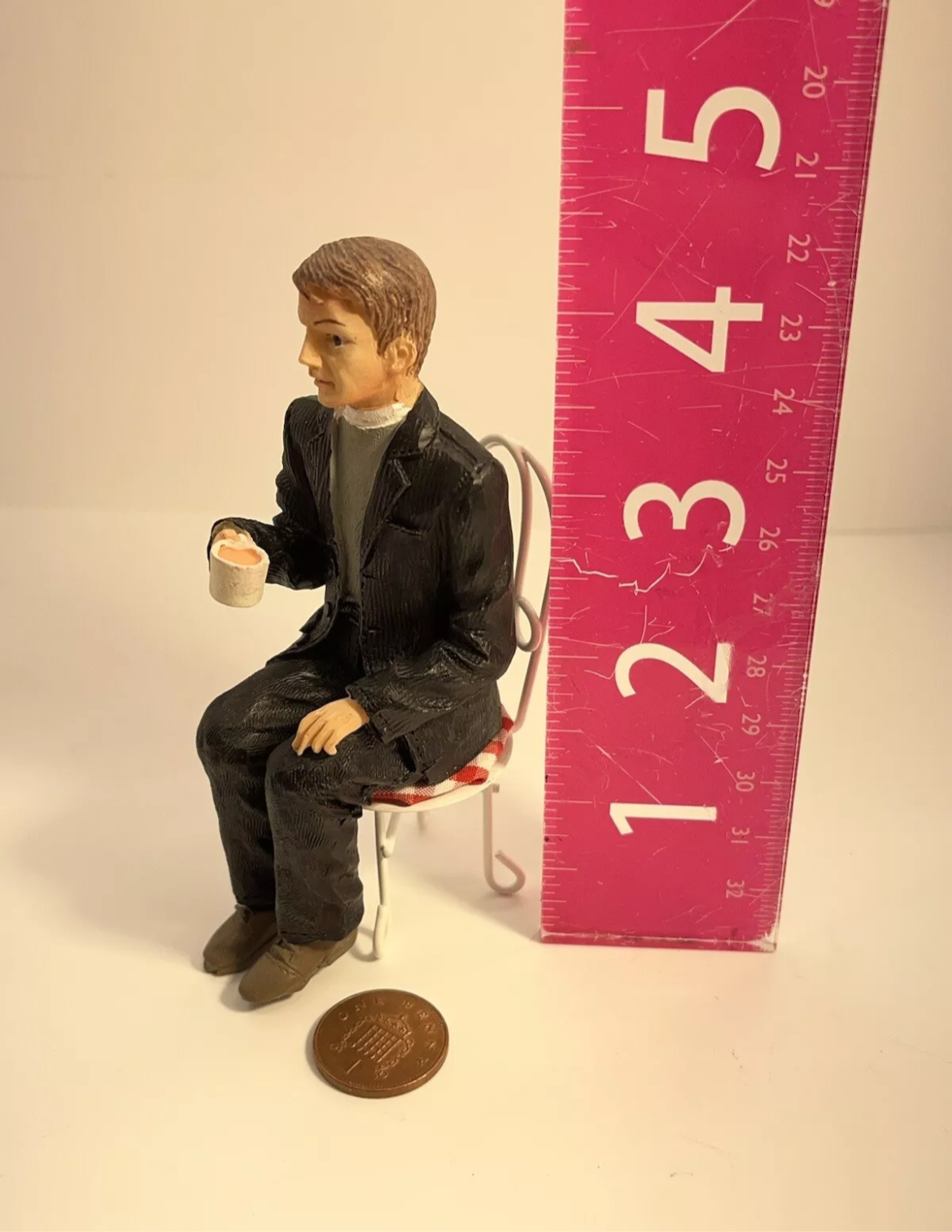 Dolls house resin vicar