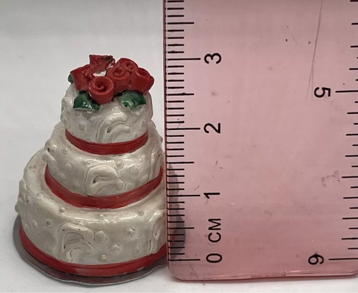 Dolls house wedding cake