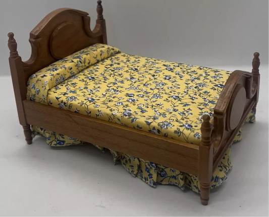 Dolls house double four poster bed