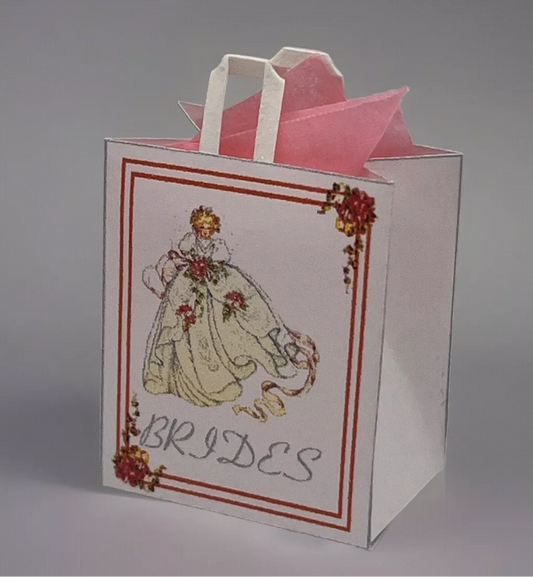 Dolls house bridal bag new