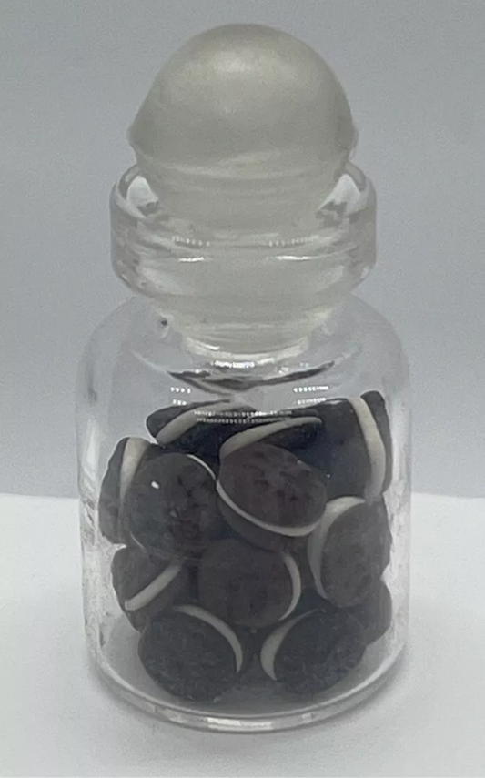 Dolls house Oreo’s in jar