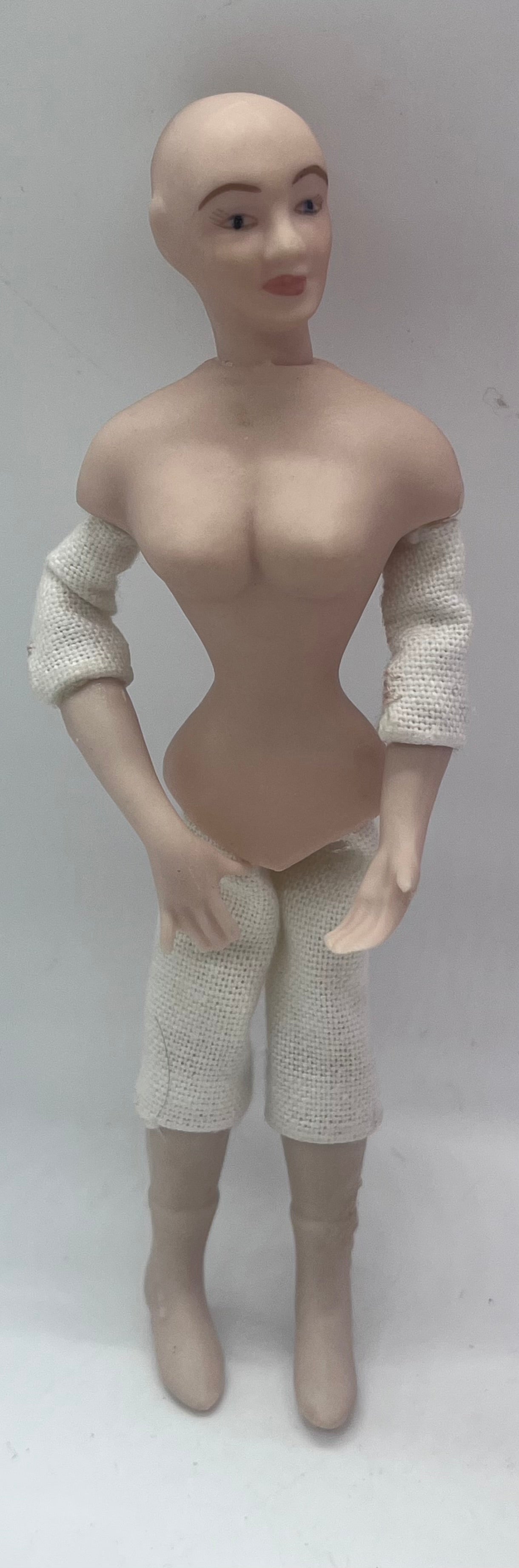 Dolls house doll undressed artisan