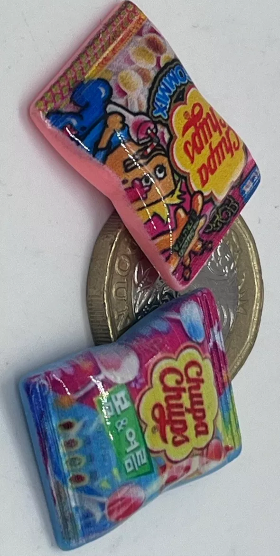Dolls house sweet shop sweets pair