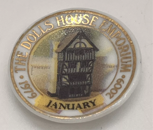 Dolls house emporium collectors plate January