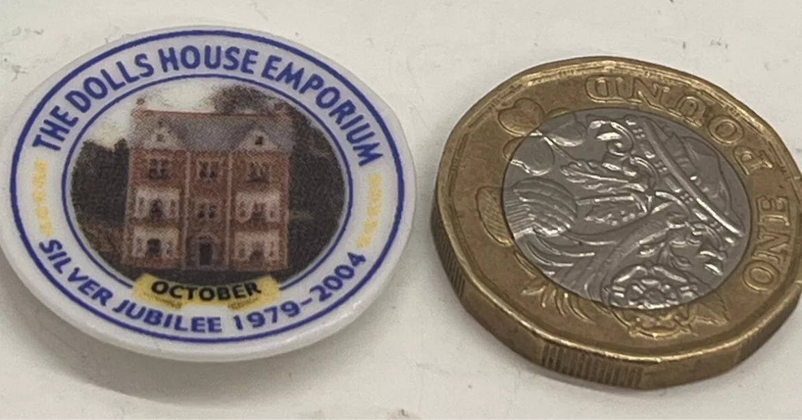 Dolls house emporium collectors plate October