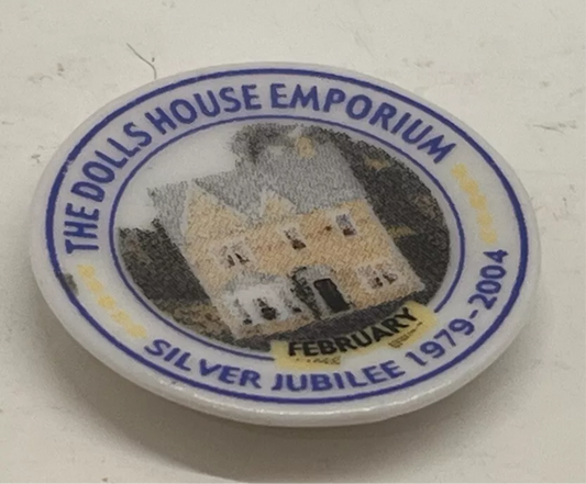 Dolls house emporium collectors plate February