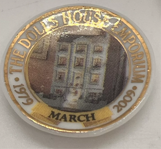 Dolls house emporium collectors plate March