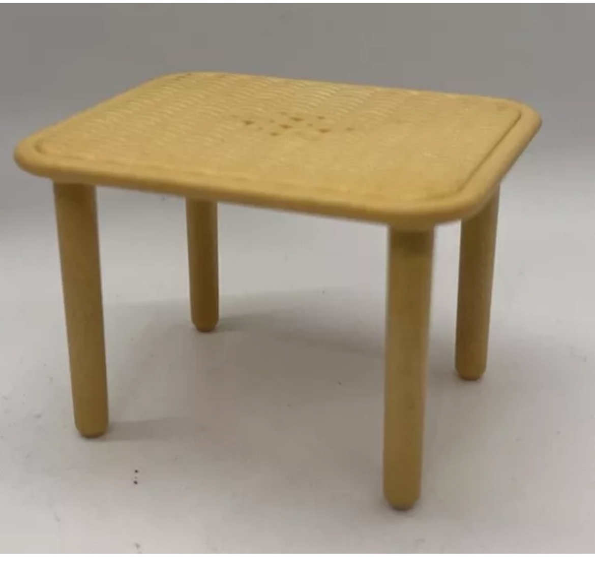 Dolls house plastic table