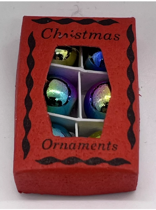 Dolls house Christmas baubles pack