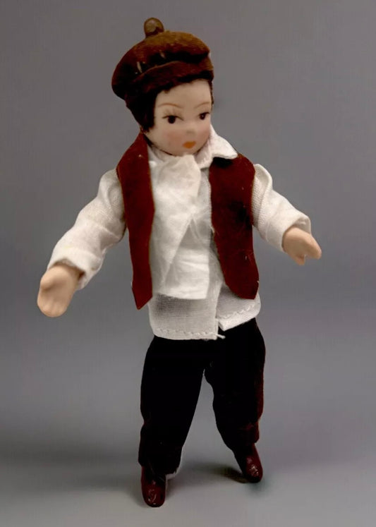 Dolls house Victorian boy
