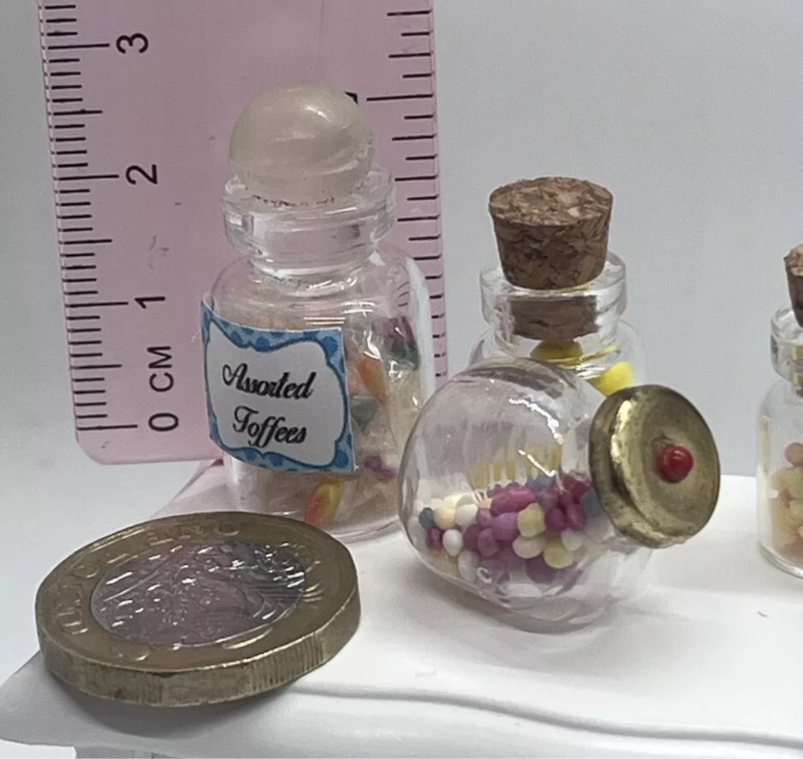 Dolls house sweet shop sweets set