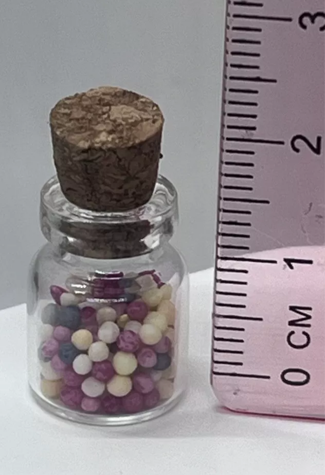 Dolls house sweets gumballs new in jar