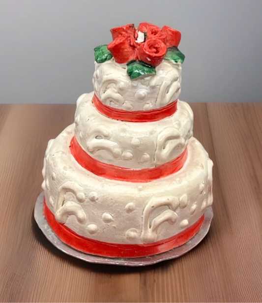 Dolls house wedding cake