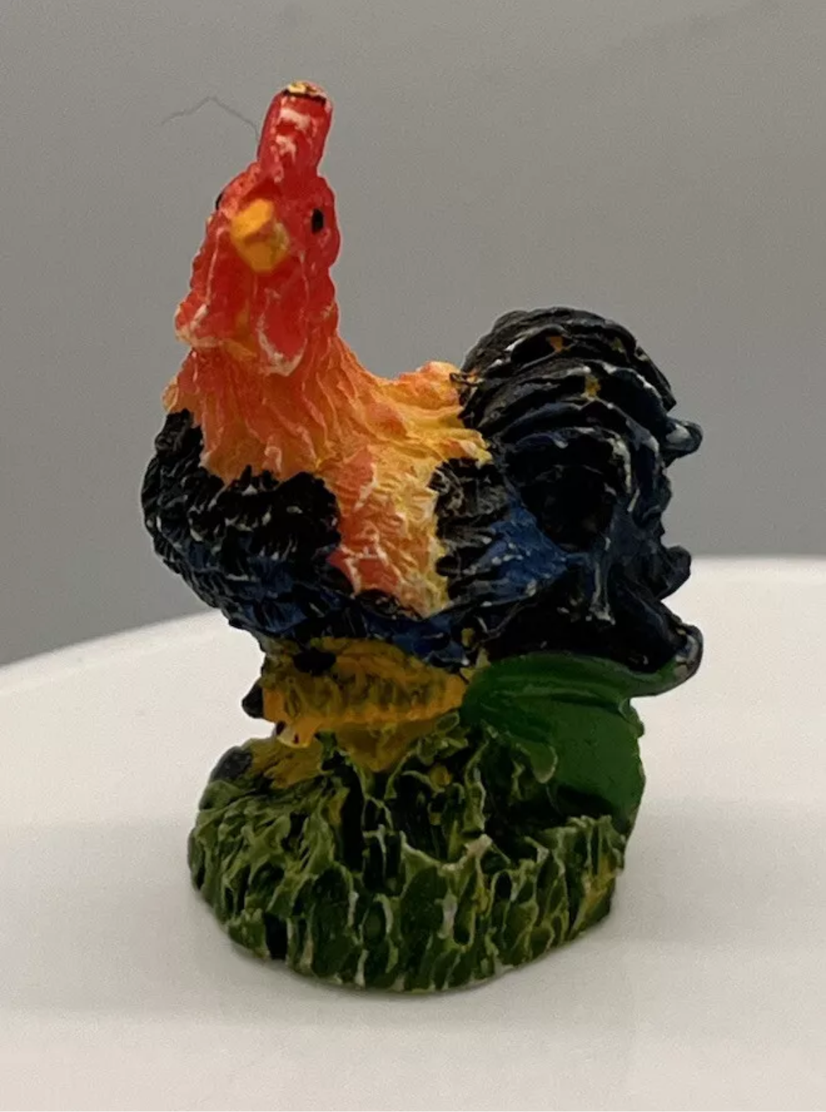 Dolls house cockerel resin