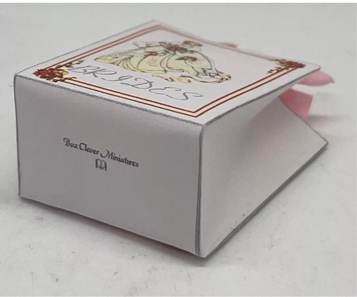 Dolls house bridal bag new