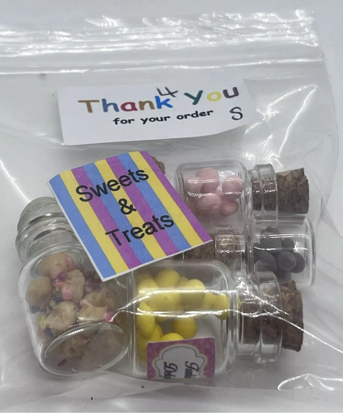 Dolls house sweet shop sweets set new