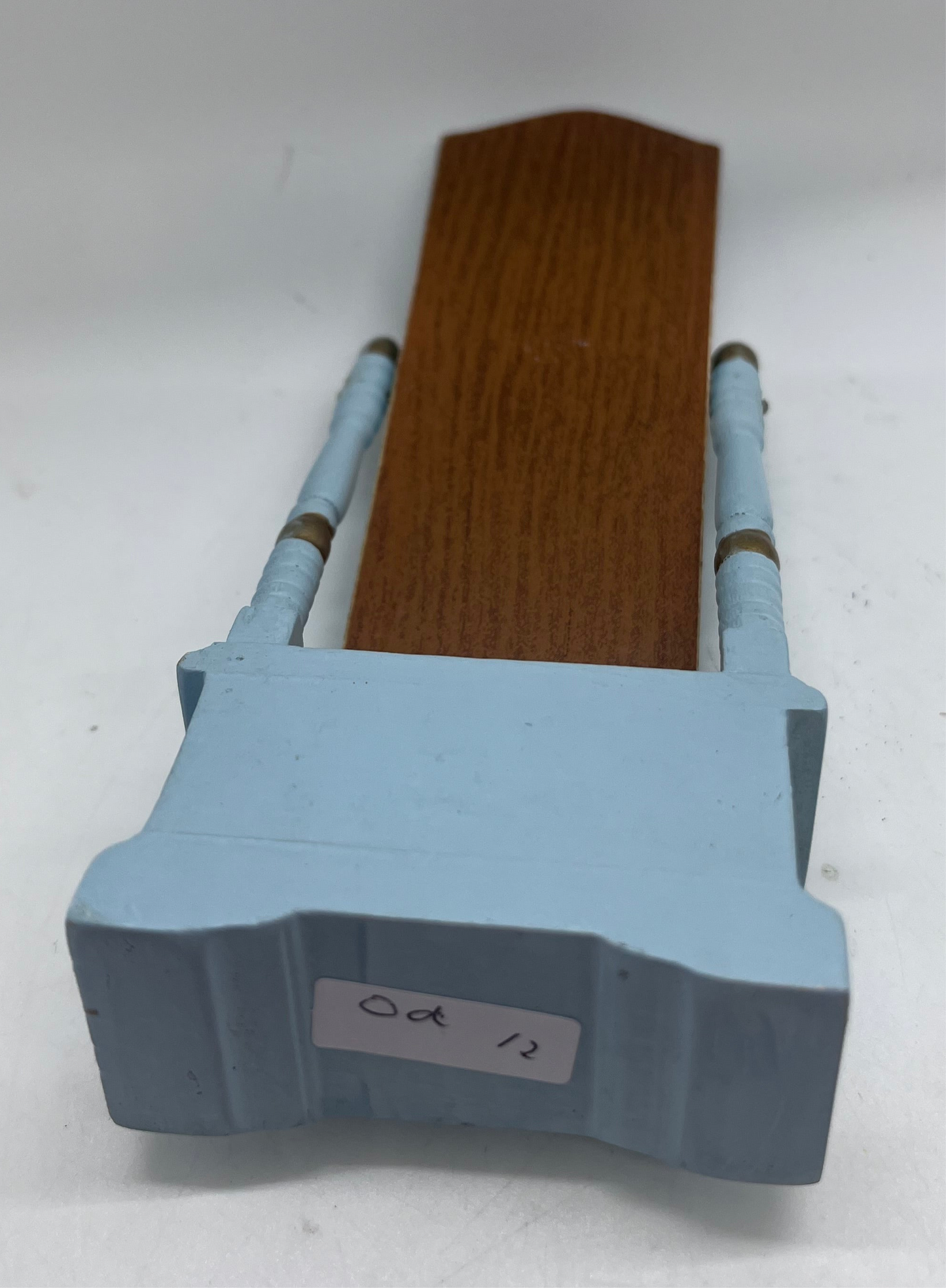 Dolls house floor mirror with drawer