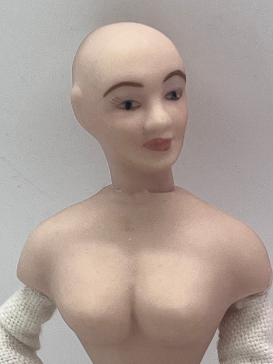 Dolls house doll undressed artisan