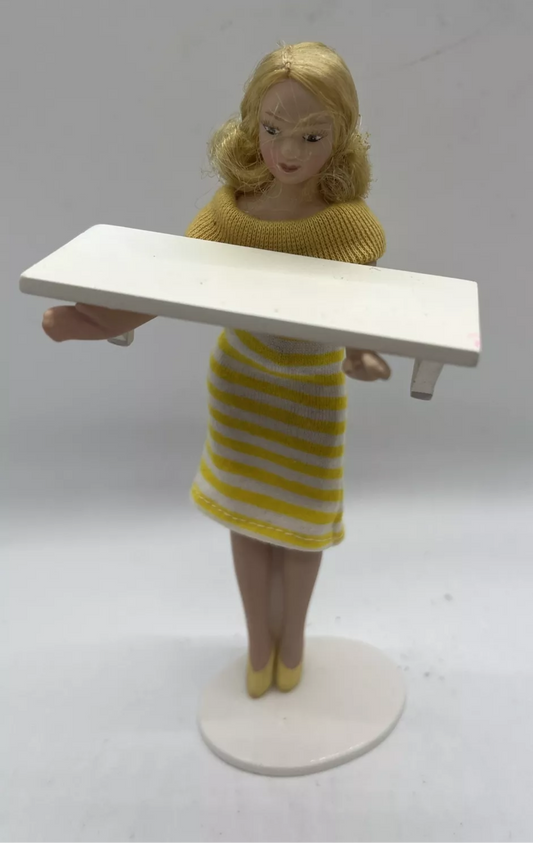 Dolls house wooden shelf