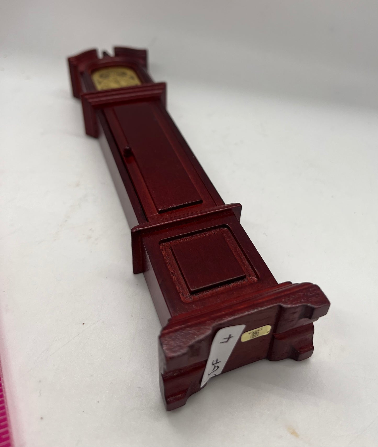 Dolls house Grandfather clock in 1/12th scale