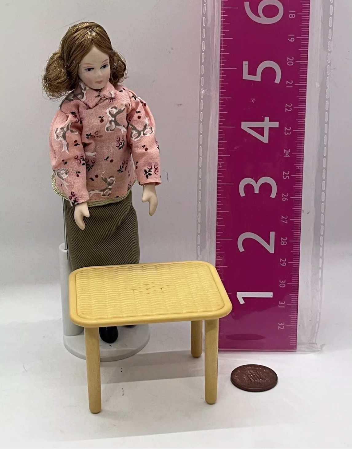 Dolls house plastic table